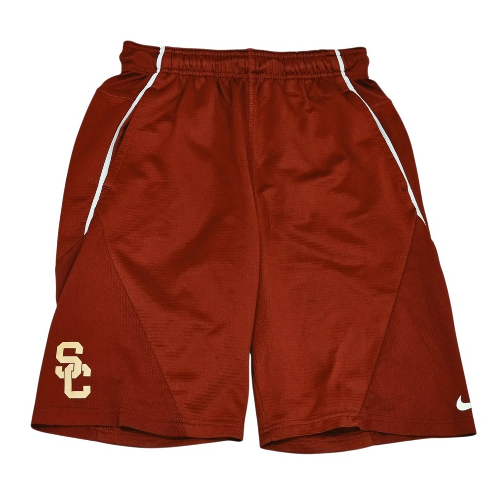Nike USC Trojans Dri-FIT Shorts Youth Large Cardinal Gold Basketball NCAA